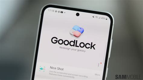 Активация функций Good Lock