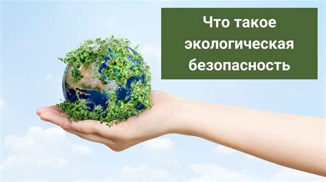 Безопасность и экологичность процесса вымораживания