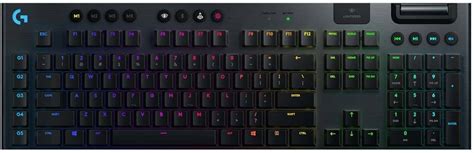 Виды подсветки на клавиатуре Logitech G915