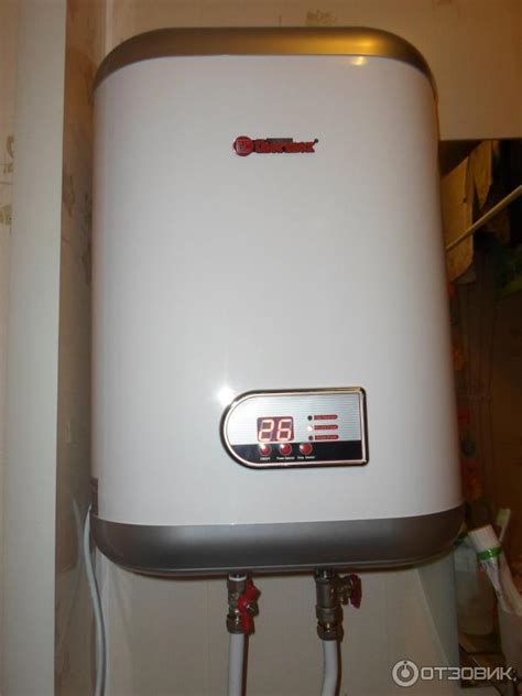 Включение водонагревателя Thermex Stainless G5: шаг за шагом