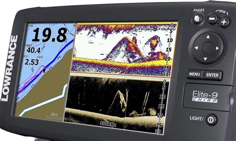 Включение рисовалки на эхолоте Lowrance HDS