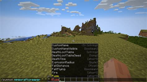 Включение nbt тегов в Minecraft