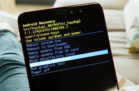 Восстановление Android: использование функции "View recovery logs"