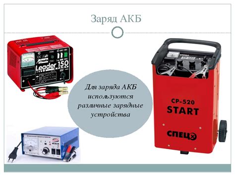 Время зарядки аккумулятора