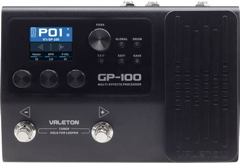 Выбор звуковых эффектов на Valeton GP 100: что стоит знать