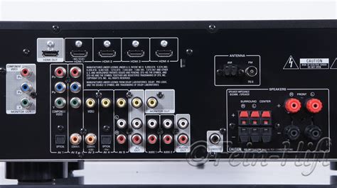 Выполняем настройку ресивера Yamaha RX-V373