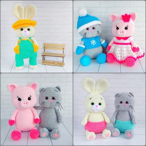 Вязание игрушек крючком - мастер-класс