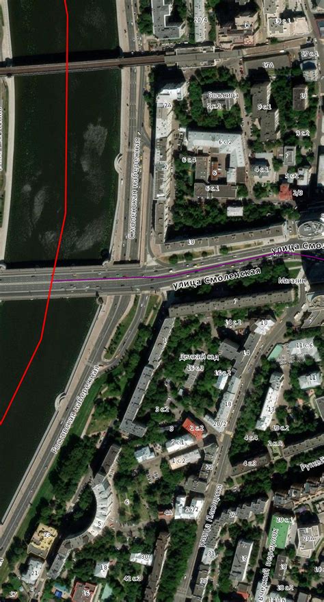 Гибридная карта 2GIS для поиска улиц и домов