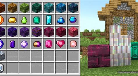 Декорирование камней в Minecraft