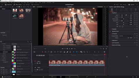 Импорт LUT в программу для обработки видео
