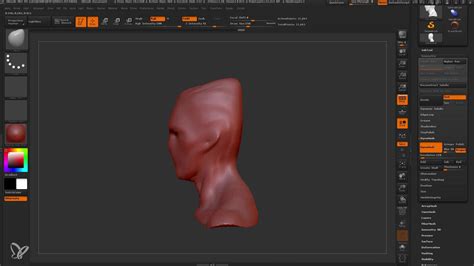 Использование "DynaMesh" в ZBrush
