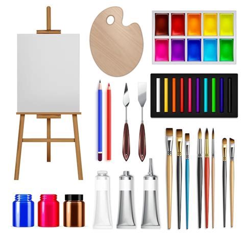 Использование кистей и карандашей в Paint