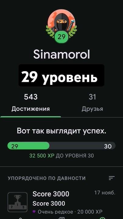 Использование профиля в играх