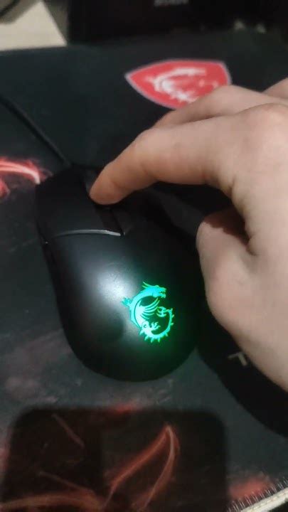 Как включить подсветку на мышке MSI Clutch GM11
