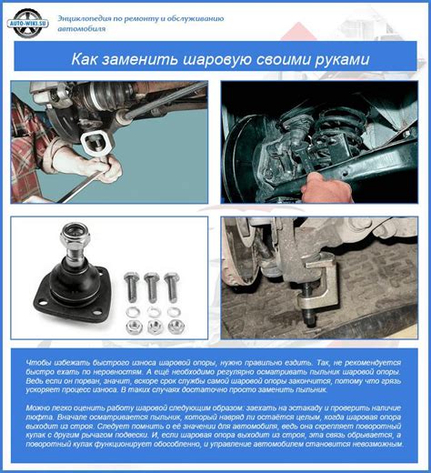 Как выбрать и установить шаровую опору