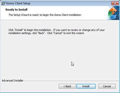 Как избежать установки gizmo client в будущем