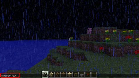 Как надеть доспехи для защиты от погоды в Minecraft