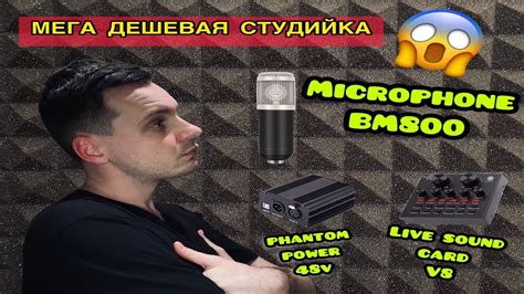Как настроить BM 800 в системе без звуковой карты