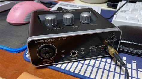 Как подключить и настроить Behringer UM2: пошаговая инструкция