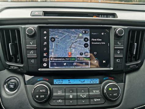 Настройка и основные функции Яндекс Навигатора на Toyota RAV4
