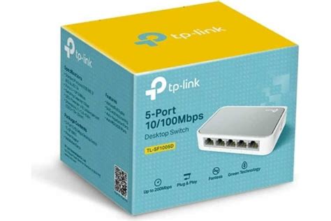 Настройка порта коммутатора TP-Link TL-SF1005D