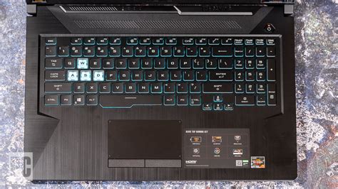 Настройка сетевых подключений на ноутбуке ASUS TUF Gaming A17