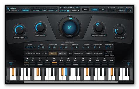 Настройка Waves Autotune