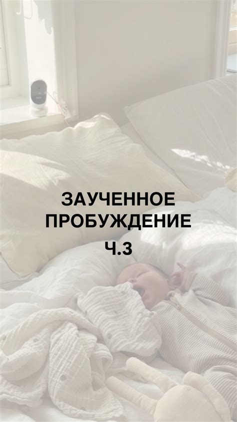 Ночной сон и пробуждения
