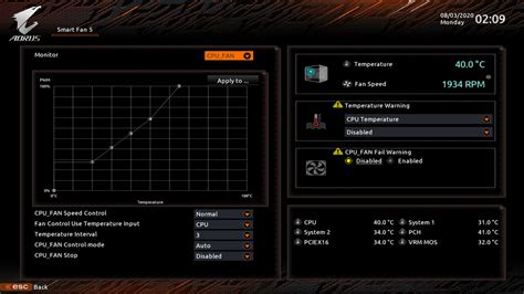 Описание XMP профиля в BIOS Gigabyte B550