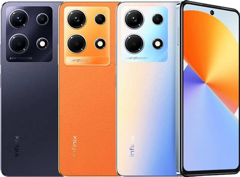 Опции индикатора уведомлений на Infinix Note 30