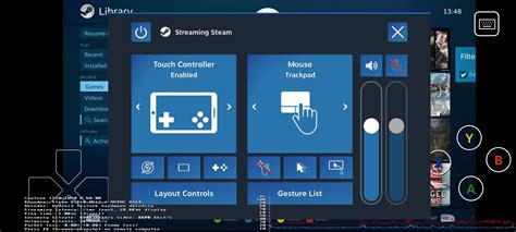 Организация игровой сессии с помощью Steam Remote Play