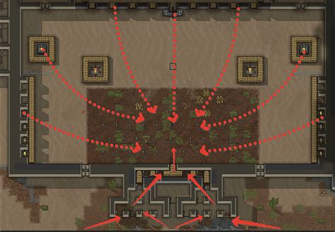 Очистка почвы от загрязнения в игре Rimworld