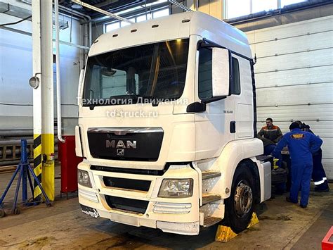Подготовка к включению автономного режима на МАН ТГС 26.350