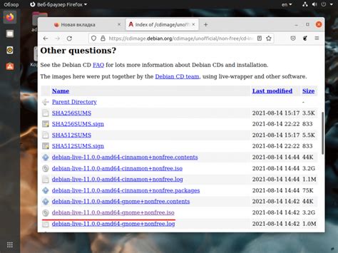 Подготовка к установке Debian 11 Netinst