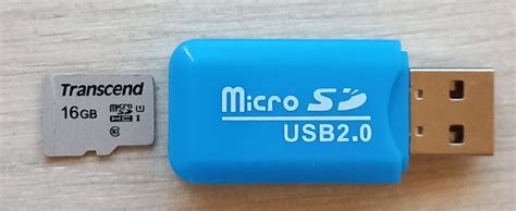 Подготовка microSD карты