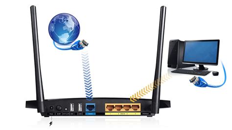Подключение роутера TP-Link Archer C5 к компьютеру