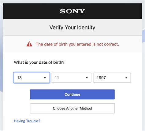 Почему дата рождения важна на PSN
