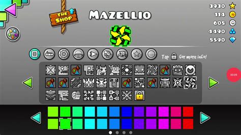 Преимущества разнообразных цветов в Geometry Dash