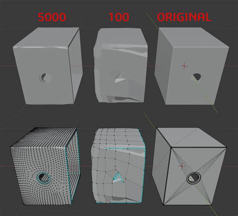 Пример использования quad remesher engine в Blender