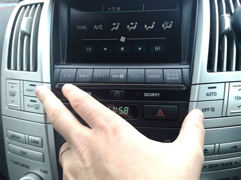 Принципы работы климат-контроля Toyota Harrier