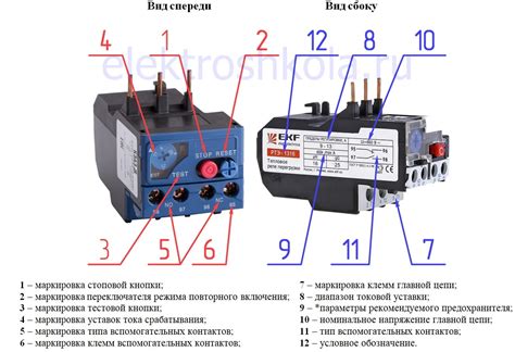 Причины отключения теплового реле