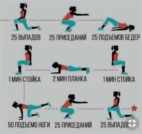 Проведение тренировок с упражнениями для ног