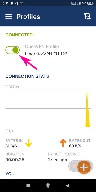 Проверка безопасности подключения VPN на Samsung