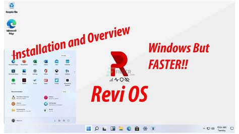 Проверка работы revi os после установки