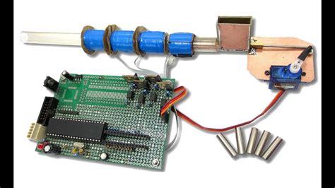 Программирование Arduino для работы гаусс пушки