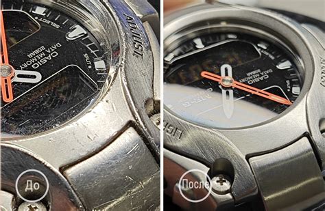 Профессиональное восстановление корпуса часов Casio
