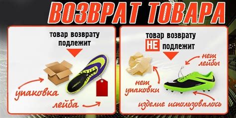 Процедура возврата в интернет-магазине