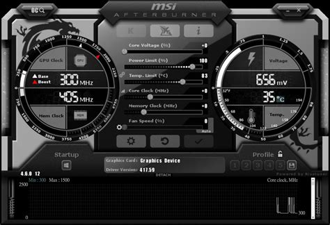 Раздел 7: Применение профилей в MSI Afterburner для GTX 1660 Super