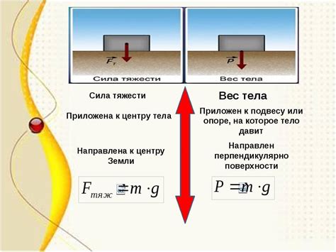 Разница между массой и весом тела