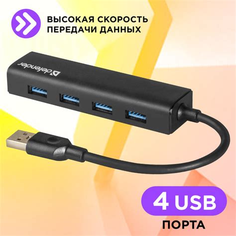 Скорость передачи данных через USB-порт